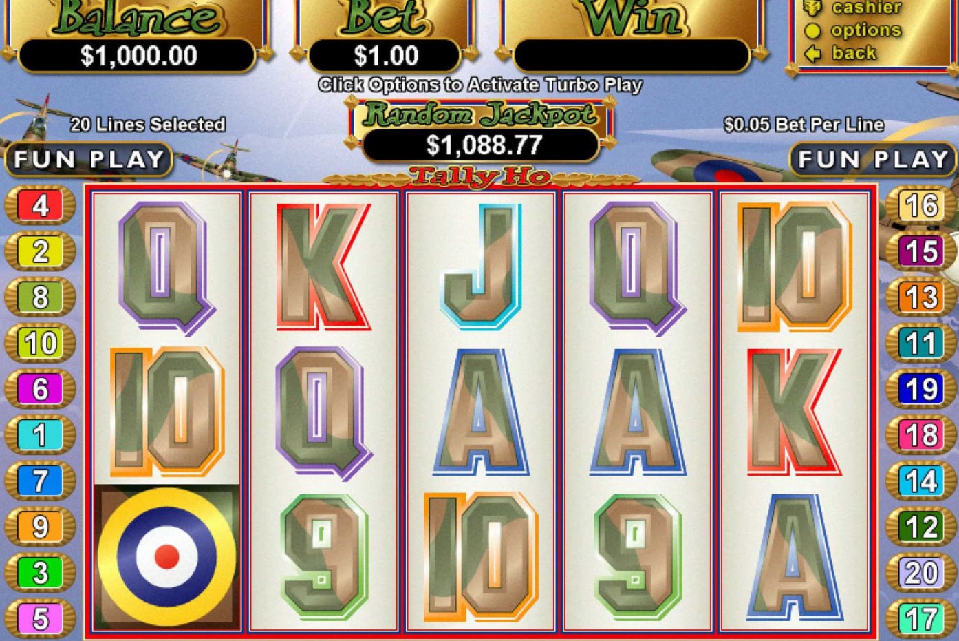 Tally Ho Slot Game RealTime Gaming