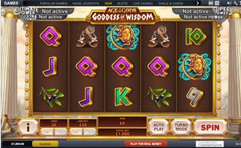 Age Of The Gods: Goddess of Wisdom Game