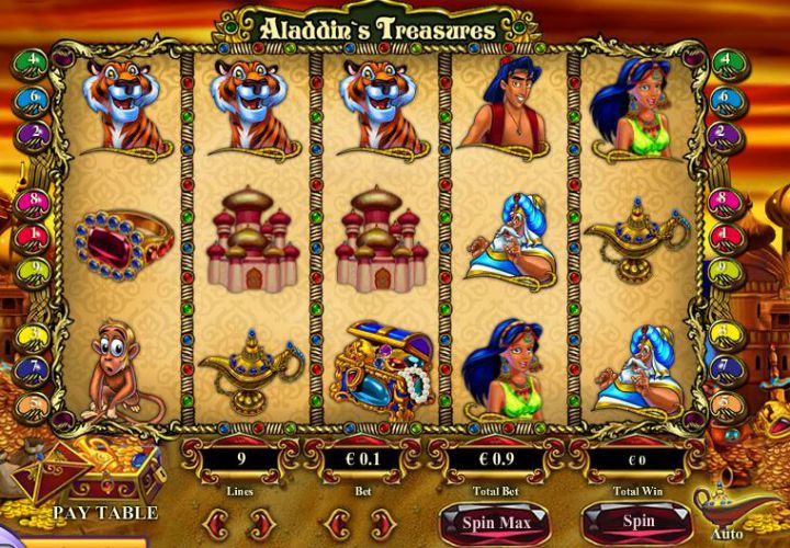 Aladdin’s Treasure Logo