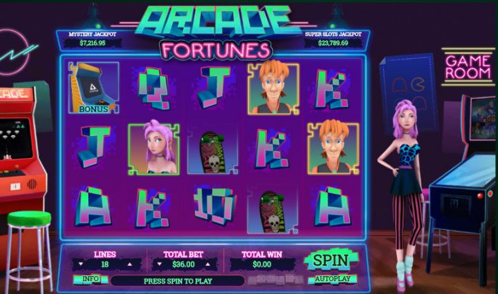 Arcade Fortunes Logo
