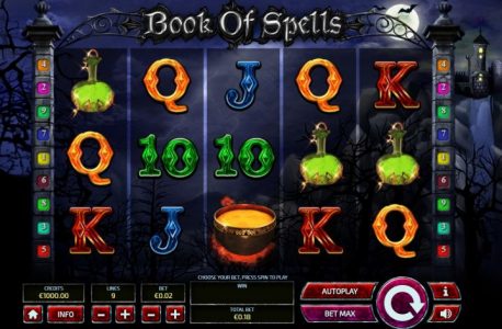 Book of Spells Game