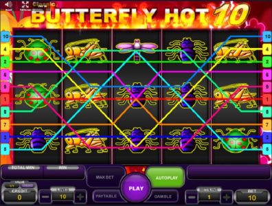 Butterfly Hot 10 Game
