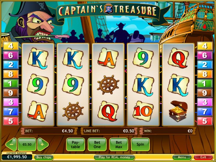 Captain’s Treasure Logo