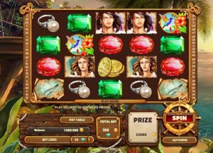 Caribbean Treasure Game