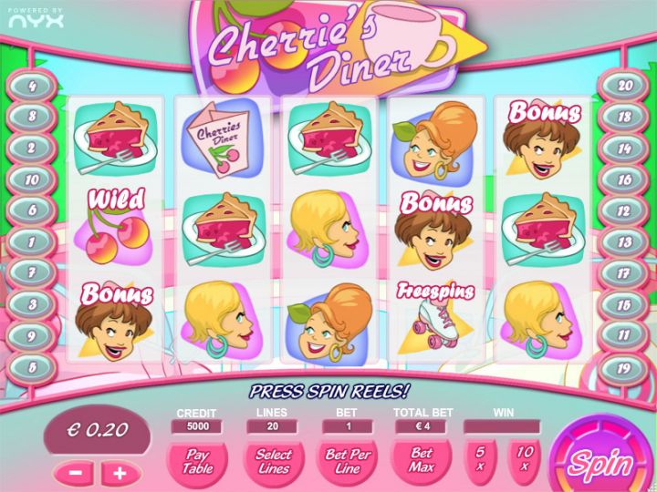 Cherries Diner Logo