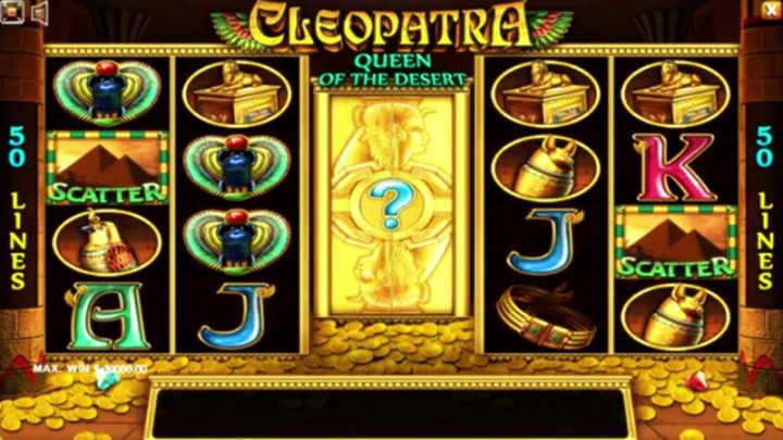 Cleopatra Queen Of The Desert Logo