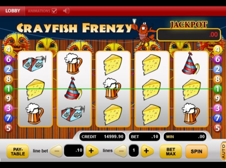 Crayfish Frenzy Logo