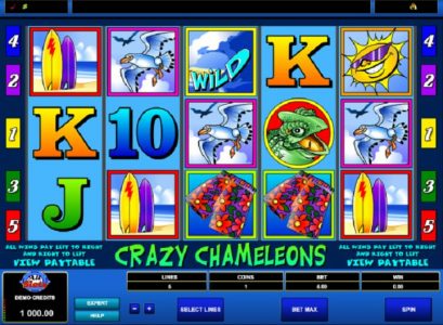 Crazy Chameleons Game