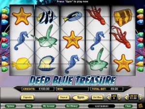 Deep Blue Treasure Game