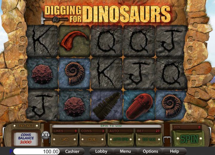 Digging For Dinosaurs Logo