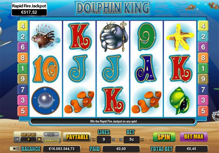 Dolphin King Logo