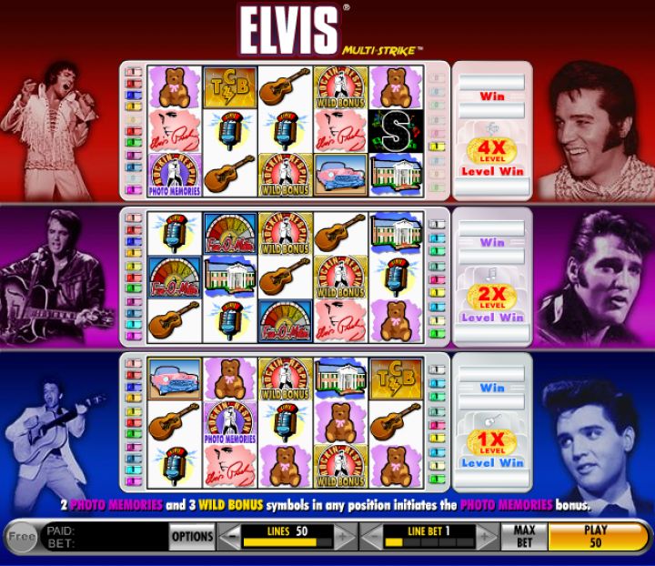 Elvis Multi-Strike Logo