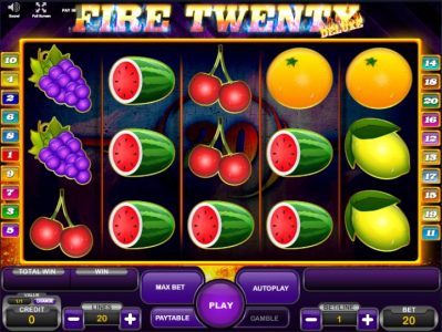 Fire Twenty Deluxe Game