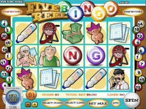 Five Reel Bingo Game