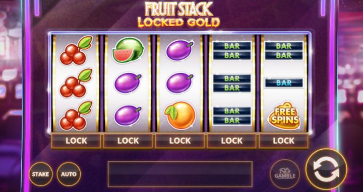 Fruit Stack Locked Gold Logo