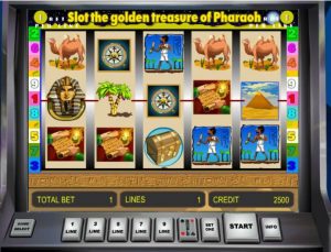 Golden Treasure of Pharaoh Game