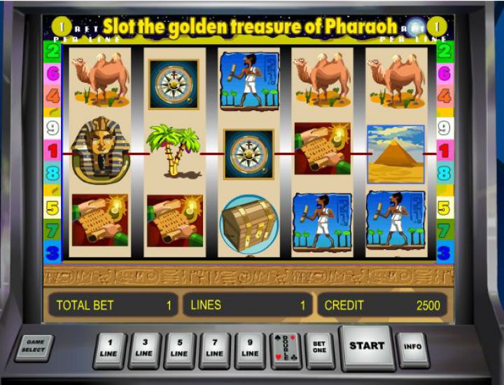 Golden Treasure of Pharaoh Logo