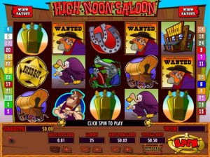 High Noon Saloon Game