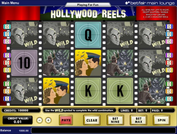 Hollywood Reels Logo