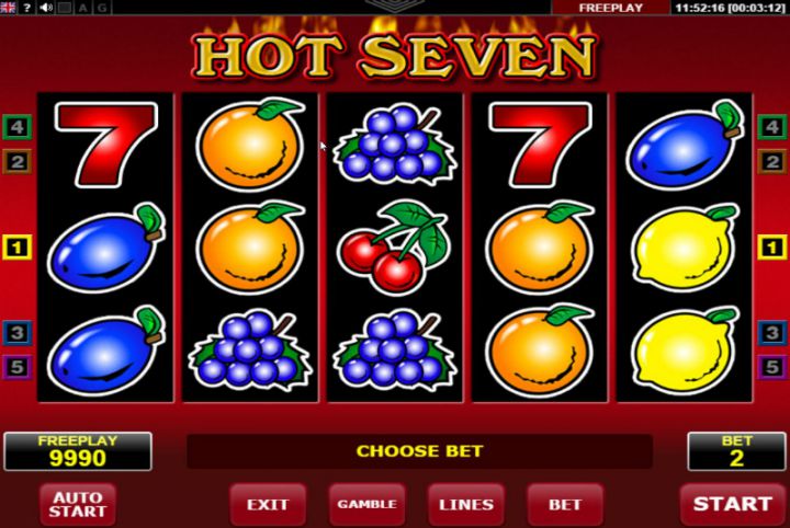 Hot Seven Logo