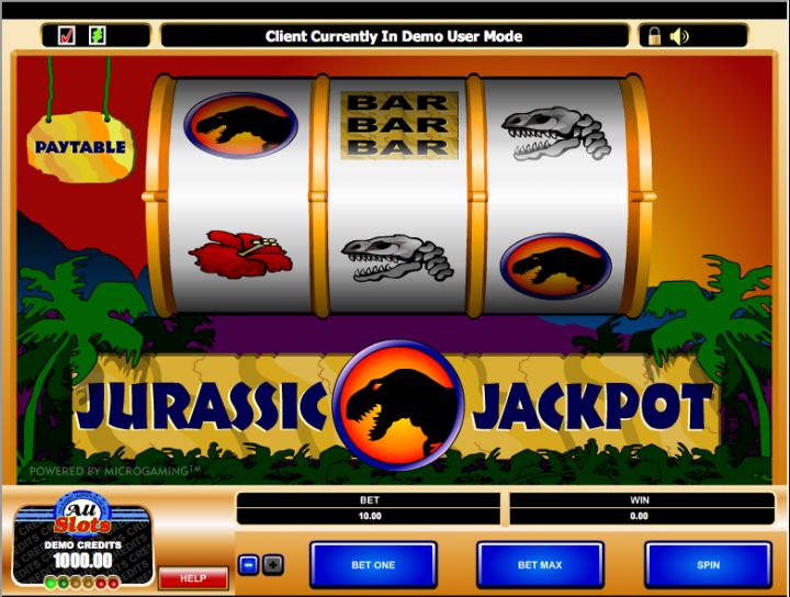 Jurassic Jackpot Big Reel Logo