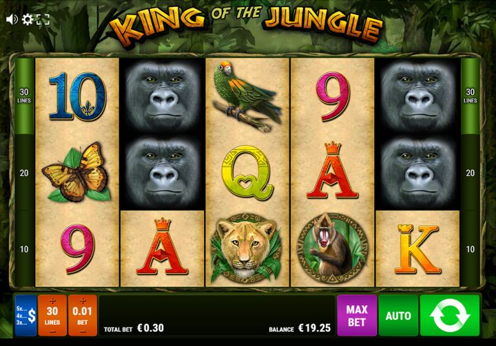 King of the Jungle Logo