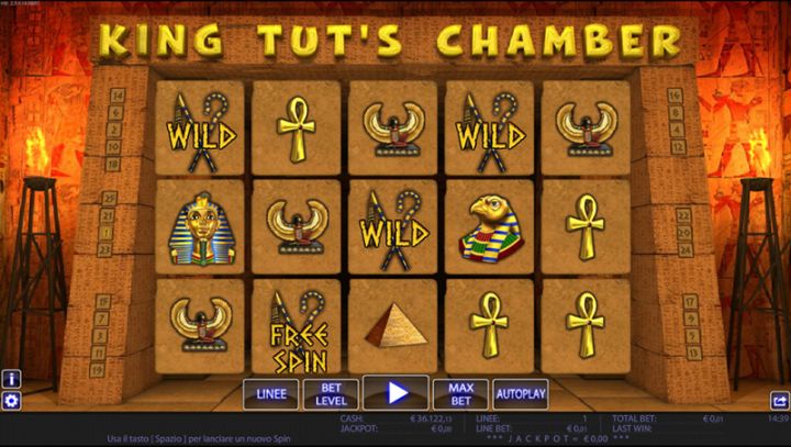 King Tut’s Chamber Logo