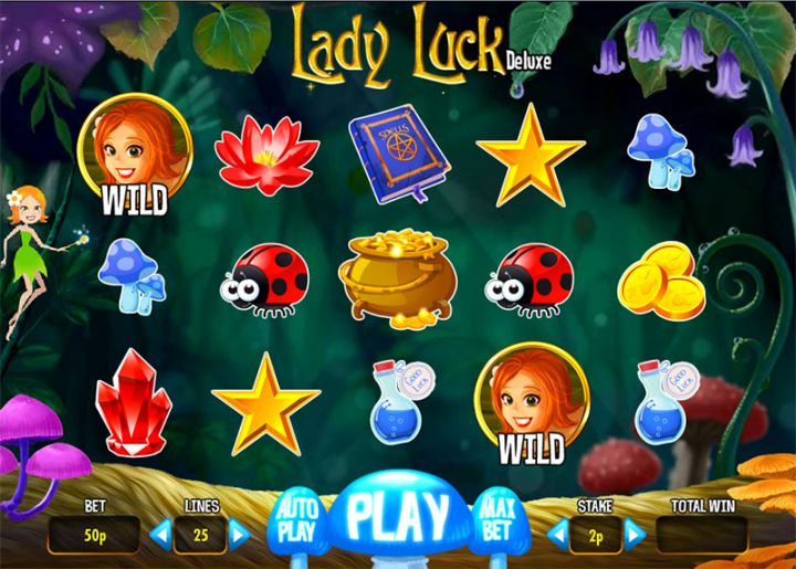 Lady Luck Deluxe Logo