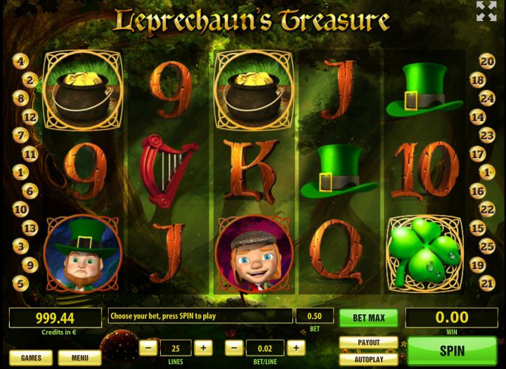 Leprechaun’s Treasure Logo