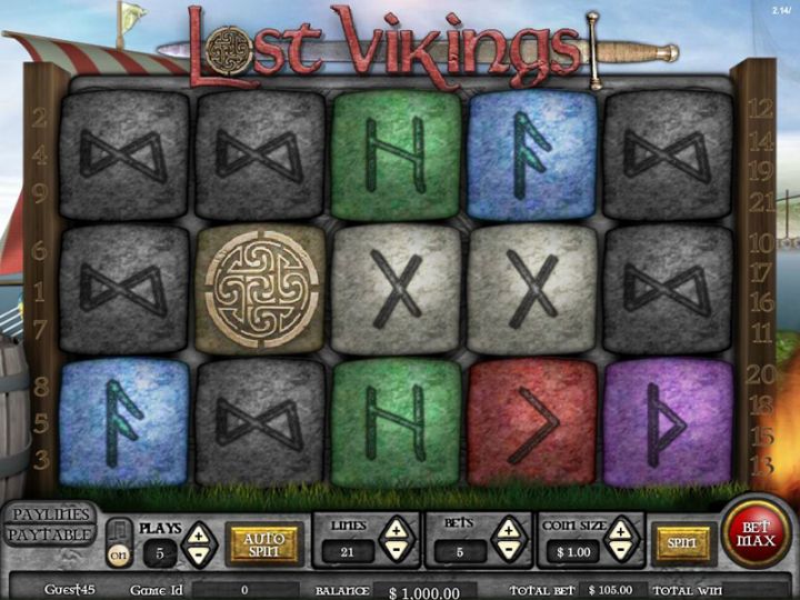 Lost Vikings Logo