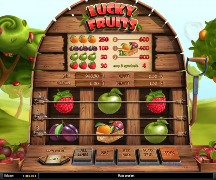 Lucky Fruits Logo