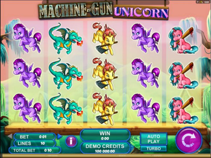 Machine Gun Unicorn Logo