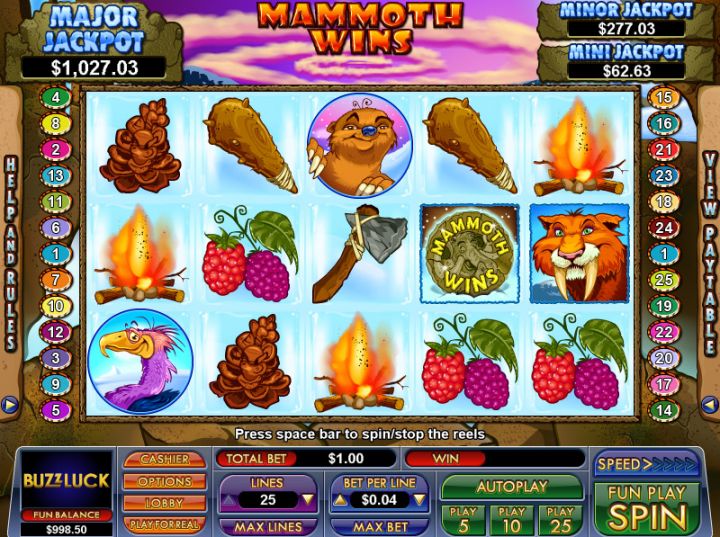 Mammoth Wins Logo