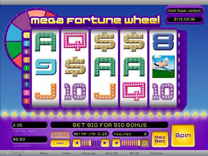 Mega Fortune Wheel Logo