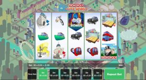Monopoly City Spins Game