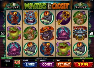 Monsters in the Closet Game