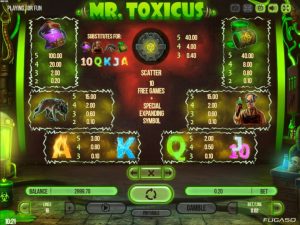 Mr. Toxicus Game