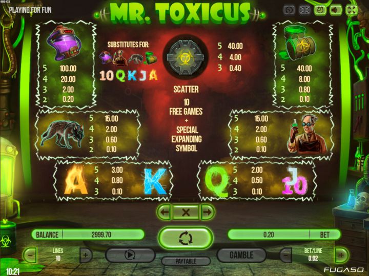 Mr. Toxicus Logo