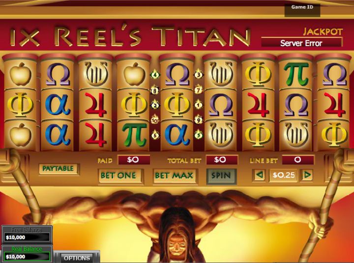 Nine Reels Titan Logo