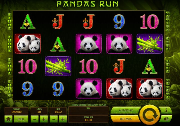 Panda’s Run Logo