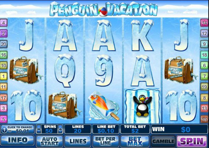 Penguin Vacation Logo