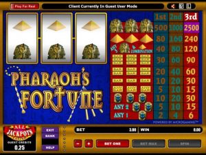 Pharaohs Fortune Game