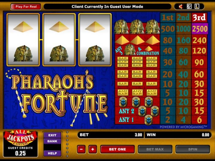 Pharaohs Fortune Logo