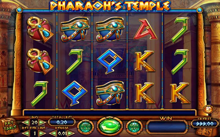 Pharaoh’s Temple Logo