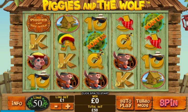 Piggies And The Wolf Logo