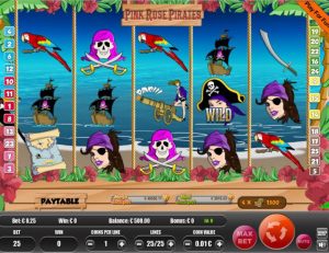 Pink Rose Pirates Game