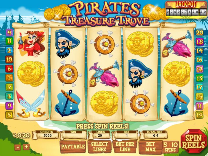 Pirates Treasure Trove Logo