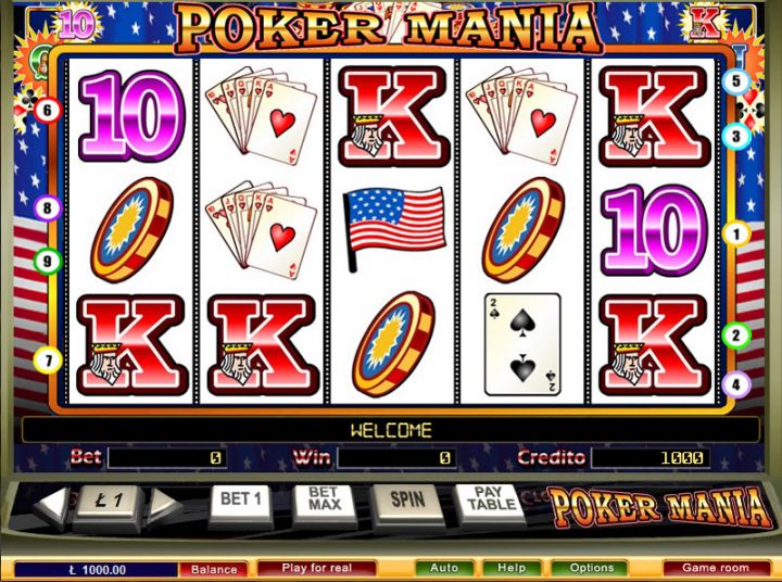 Poker Mania Logo