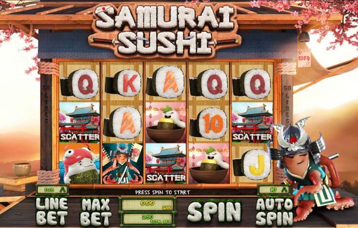 Samurai Sushi Logo