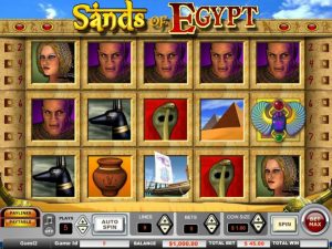 Sands Of Egypt Game